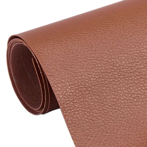 Kit de réparation de patchs en cuir, patchs en cuir auto-adhésifs, neufs, marron clair