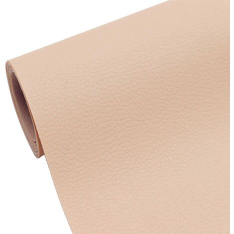 Kit de réparation de patchs en cuir, patchs en cuir auto-adhésifs, Newbeige