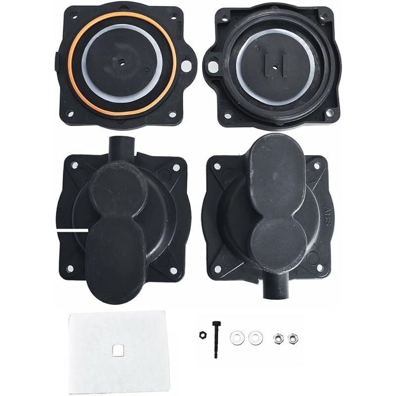 Kit de réparation de pompe à air, kit de reconstruction de membrane en plastique pour diaphragmes hp 60 HP-80