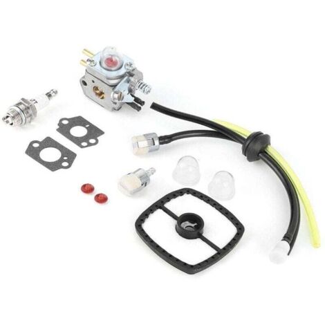 Kit de Réparation de Reconstruction de Carburateur, Accessoire de Kit de Carburateur en Aluminium pour Taille-haie Echo HC1500 12520005962 pour Zama C1U