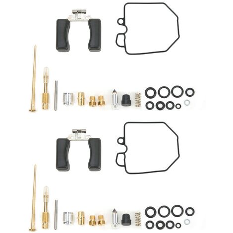 Kit de réparation de reconstruction de carburateur de 2 ensembles Kit de révision de carburateur de moto de course pour CX500 CX500C CX500D