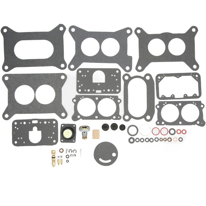 YB - Jeffergarden Kit de réparation de reconstruction de carburateur marin 49 pièces 987438 pour moteurs 3.0 4.3 5.0 5.7 2bbl Carb