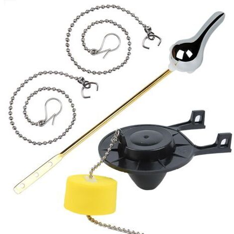 Kit de réparation de réservoirs de toilettes économes en eau avec boule flottante stable et clapet, valves de réservoirs de toilettes pour économiser les pièces de toilette