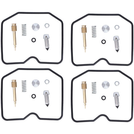 Kit de réparation de révision de carburateur de moto 4 pièces pour Suzuki BANDIT GSF600S 19962003