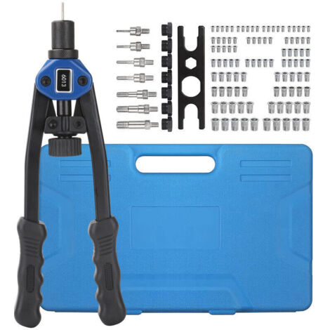 Kit de réparation de rivets M3-M12, outil professionnel pour écrous manuels, mandrins pour pistolet à riveter