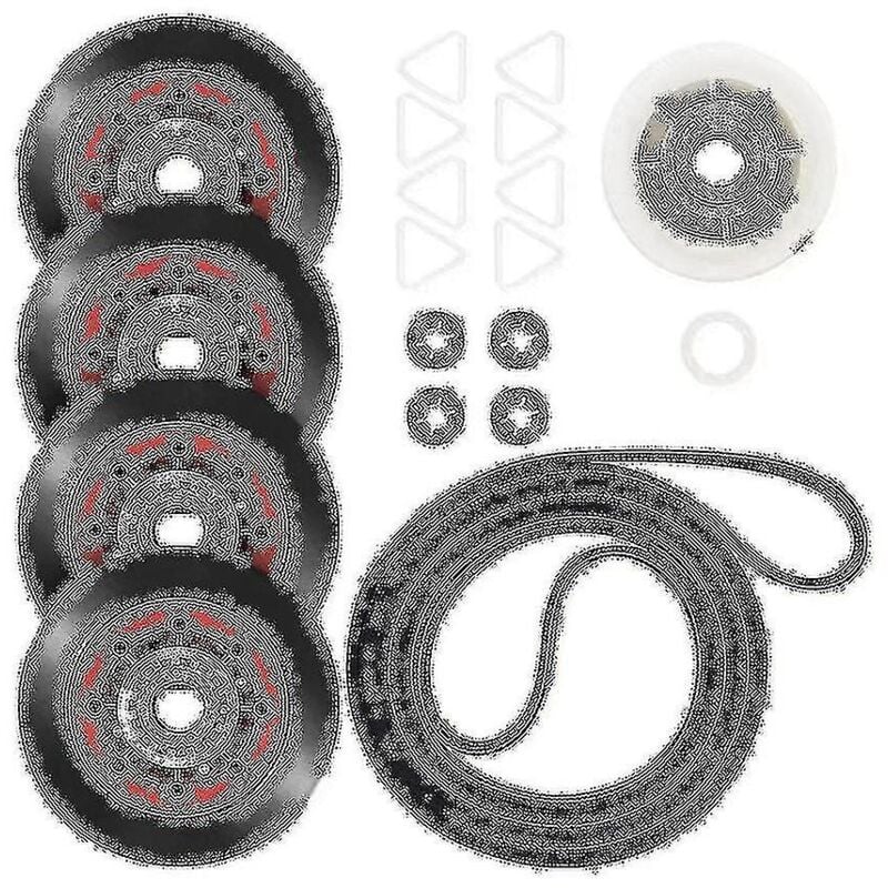 Kit de réparation de sécheuse 4392067rc 27 pouces pour rouleau de tambour Wpw10314173 661570v courroie 279640 poulie de renvoi Rep