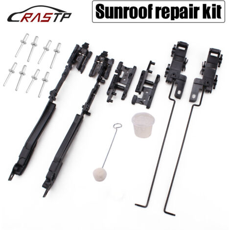 Kit de réparation de toit ouvrant pour Ford F150 F250 F350 (noir, 1 pièce)
