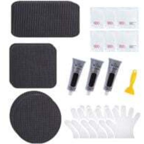 Kit de réparation de trampoline de 7 pièces pour réparer les trous ou les déchirures des tapis de trampoline