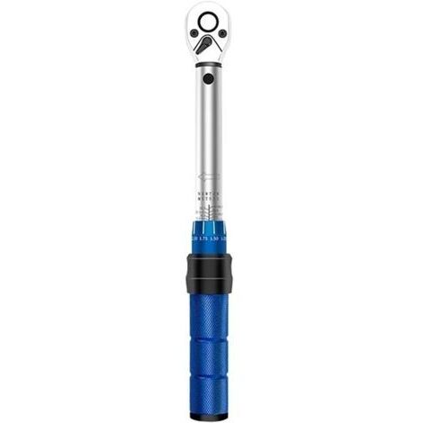 Kit de réparation de vélo, clé dynamométrique à double échelle de précision, entraînement 1/4'', 2-24 N.m, clé à douille pour vélo, outil de réparation à cliquet pour moto, kit d'outils pour vélo