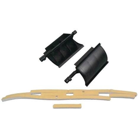 Kit de réparation de volet de chauffage automobile 6480.E3 (noir)