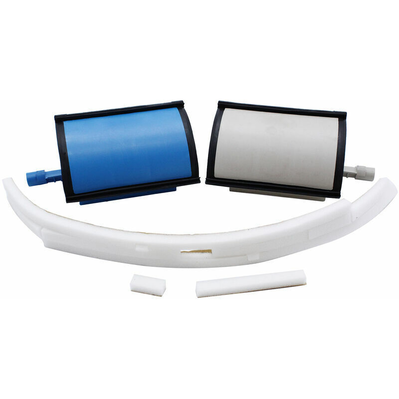 Kit de réparation de volet de chauffage de climatisation, Kit de réparation de volet de chauffage de climatisation à deux zones avec éponge 6480E3