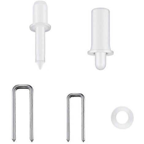 Kit de réparation de volets de style plantation en 85 pièces pour volets, armoires, meubles, placards