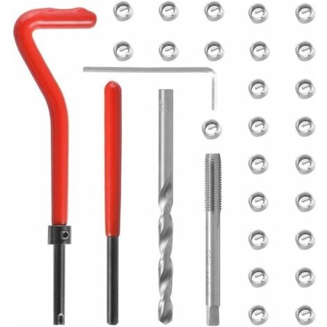Kit de réparation des Filetage de Type Helicoil M6 (30 pièces)