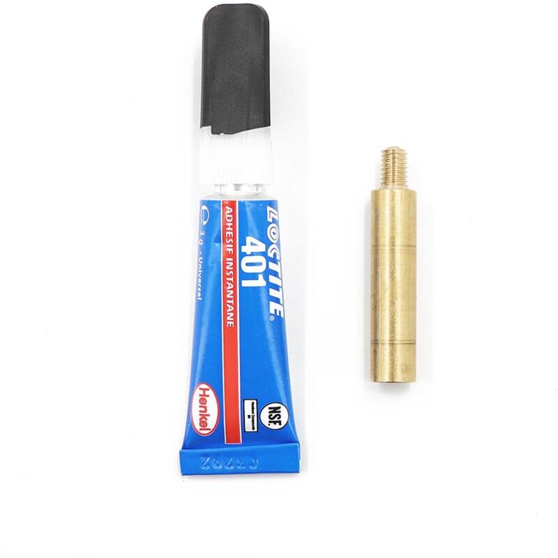 Milnov - Kit de réparation d'extrémité diam. 6 mm avec 1 tube de colle