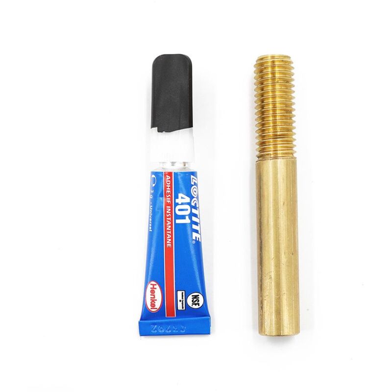 Milnov - Kit de réparation d'extrémité diam. 9 mm avec 1 tube de colle
