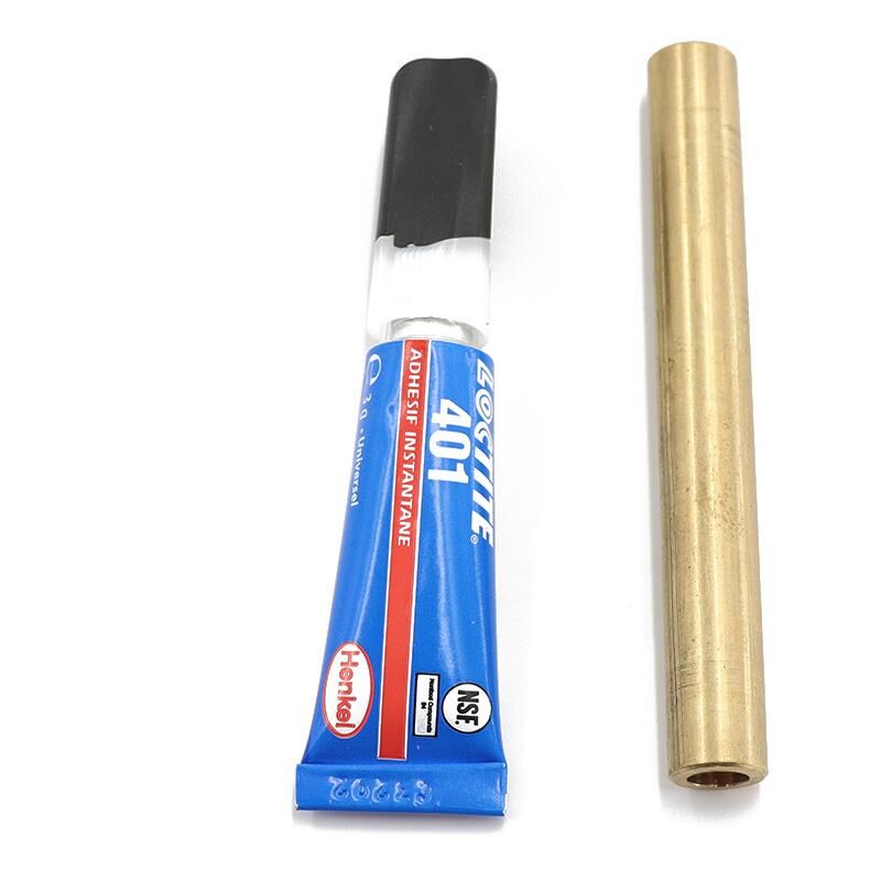 Milnov - Kit de réparation diam. 6 mm : 1 tube de colle et 1 raccord