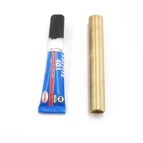 Kit de réparation diam. 9 mm : 1 tube de colle et 1 raccord