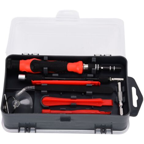 Kit de Réparation Électronique 115 en 1 avec Tournevis Magnétique et Embouts Multifonctionnels
