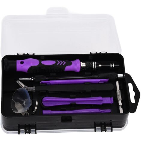 Kit de réparation électronique 115 en 1 avec tournevis magnétique et embouts multifonctions de précision