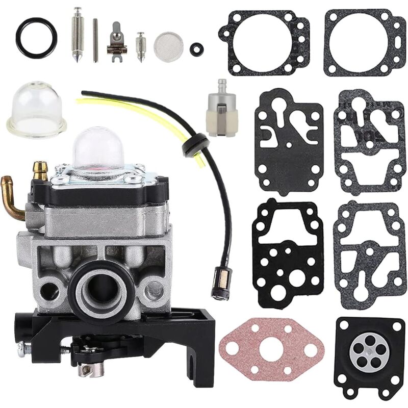 Coocheer - Kit de réparation et carburateur pour Honda GX25 GX25N GX25NT FG110 FG110K1 HHT25S 25CC 4 temps carburateur 16100-Z0H-825 16100-Z0Z-034