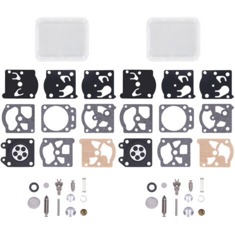 Kit de réparation et de reconstruction de carburateur, 2 ensembles, pour tondeuse à gazon WT k24-wat WT866 WT924 WT773 WT775 WT925 WT973