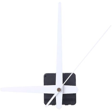 Kit de réparation et de remplacement pour mécanisme d'horloge murale à quartz à monter soi-même, avec aiguilles silencieuses.
