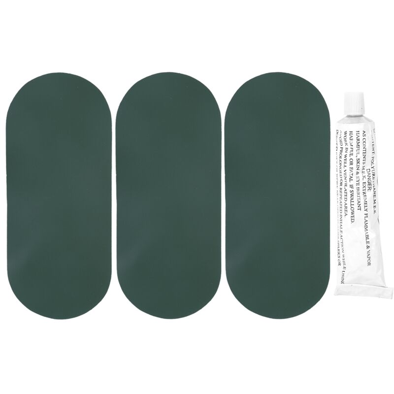 Kit de réparation étanche pour bateaux gonflables, kayaks et canots - colle et rustines pour trous et fuites