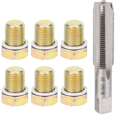 Kit de Réparation Filetage Bouchon Vidange M13 x 1.25MM - Outil Rétreinte pour Vis de Carter