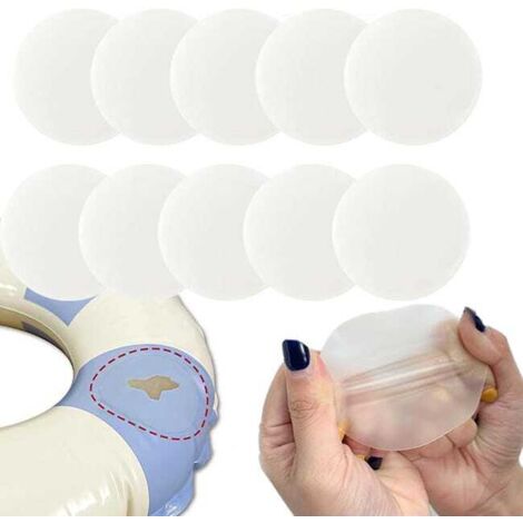 Kit de réparation gonflable, feuille de réparation imperméable en TPU, 10 pièces, ruban de réparation multi-usages pour piscines