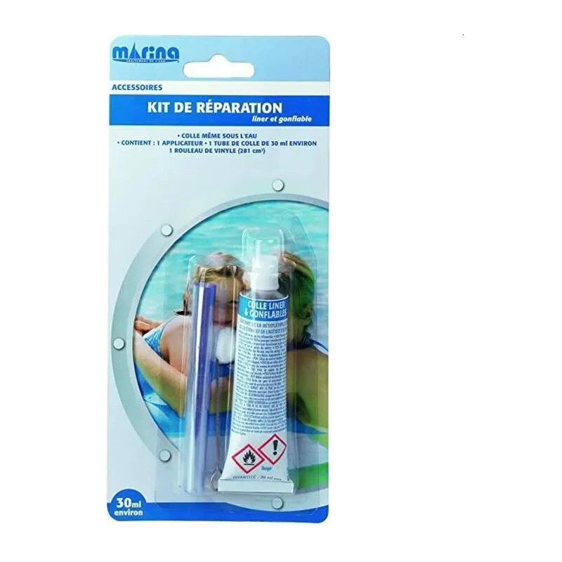 Marina - Kit de réparation liner et gonflable (colle) 30 ml