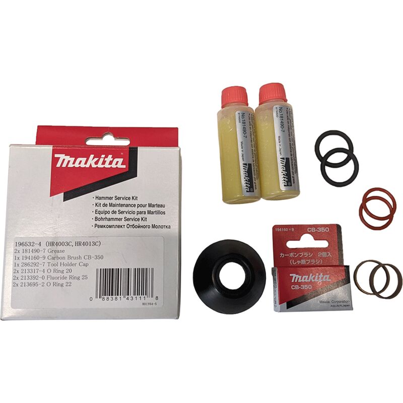 Makita - kit d'entretien pour marteau de démolition HR4003C/4013 Cod. 197298-9
