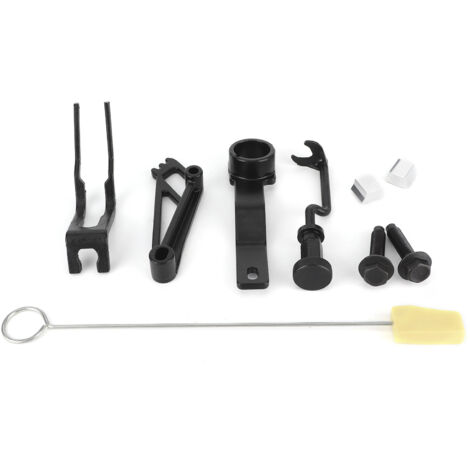 Kit de réparation moteur 9 pièces pour Ford 4.6L 5.4L 3V, incluant outil de calage de chaîne de distribution et capteur de vilebrequin.