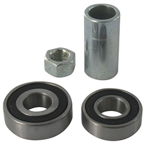 kit de réparation murray pour palier 650-0759, comprend 2 roulements + 1 entretoise + 1 écrou d'axe de lame pour modèle à partir