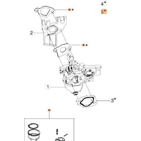KIT DE RÉPARATION ORIGINAL EMAK L66151171