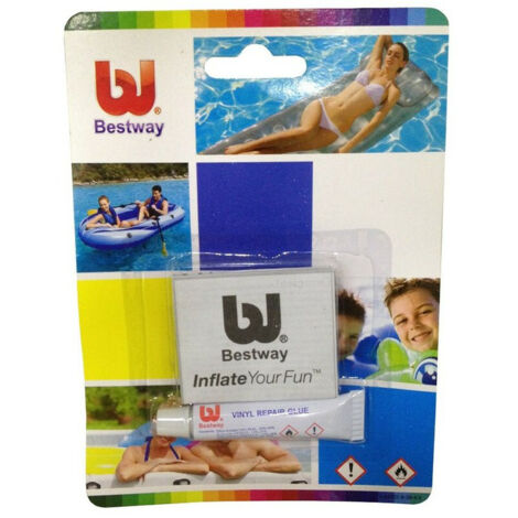 Kit de Réparation Piscine de Liner Bestway Patch Colle