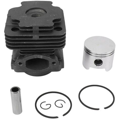 Kit de Réparation Piston et Cylindre 45mm pour Tronçonneuse - Compatible avec OLEO-MAC 753 753T EFCO 8530 --Crezuo