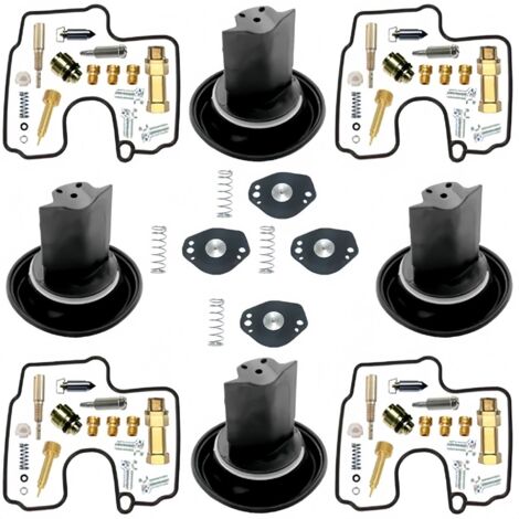 Kit de réparation pour carburateur compatible avec Suzuki GSXR600 (modèles 1997–2000), pièces de rechange haute précision pour nettoyage et réglage-lsw