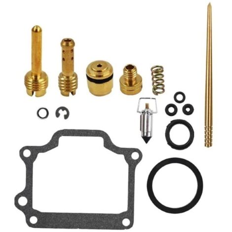 Kit de réparation pour carburateur compatible avec Suzuki LT80 (modèles 1987–2006), pièces de rechange complètes avec joints, membranes et gicleurs-lsw