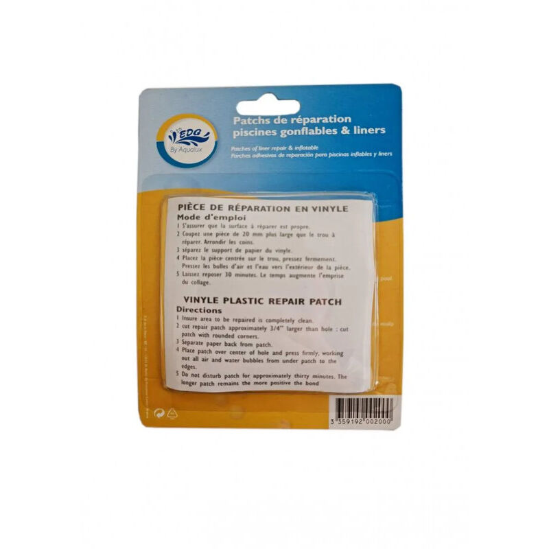 

Kit de reparación para piscinas hinchables, revestimientos y cubiertas