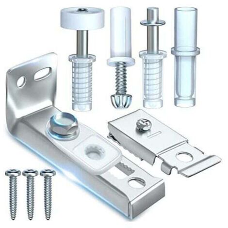 Kit de réparation pour portes pliantes , pièces de rechange pour garde-manger pliant, avec pivots supérieurs et inférieurs, supports et roulettes de guidage