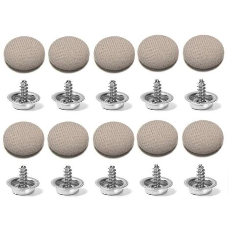 Kit de Réparation Universel pour Garniture de Toit Auto : Boutons de Fixation pour Plafond Intérieur, Réparation Rapide des Agrafes de Toit de Voiture