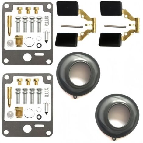 Kit de réparation universel pour motocyclettes Yamaha Virago (modèles XV700, XV1000, XV1100) – Compatible avec les pièces de carburateur, joints, vis et éléments mécaniques – Qualité professionnelle-l