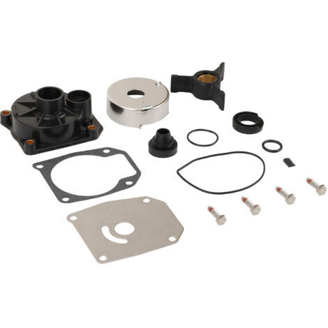 Kit de réparation universel pour pompe à eau de moteur hors-bord GOOFIT Compatible avec les moteurs multimarques de 40 à 50 CV (18-3454) Références : 438592 / 433548 / 433549 / 777805