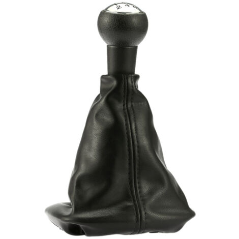 Kit de repuesto de cuero para pomo de palanca de cambios de 5 velocidades, funda y pomo de la palanca de cambios para PEUGEOT 207, 307 y 406.