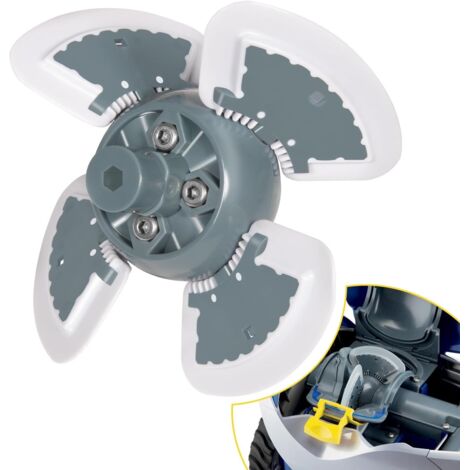 TIGREZY Kit de repuestos para aspiradora de piscina Zodiac Baracuda MX6 MX8 MX6EL MX8EL Elite, motor de aspiración automático, R0524900