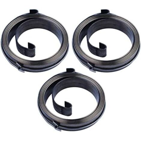 Kit de ressort de démarrage facile Recoil – Lot de 3 ressorts compatibles tronçonneuse 4500 5200 5800 45cc 52cc 58cc – Remplacement rapide