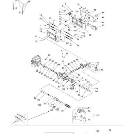 KIT DE RESSORT D'ORIGINE EMAK 61110183