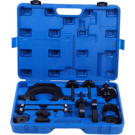 Kit de retrait de presse de bague 16 pièces 48725-02220, extracteur et installateur de douille de suspension de bras d'essieu arrière de remplacement pour Camry Corolla Voxy Harrier Noah