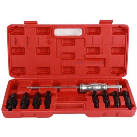 Kit de retrait d'extracteur interne, marteau coulissant à trou borgne, extracteur de roulement pilote, 9 pièces/ensemble