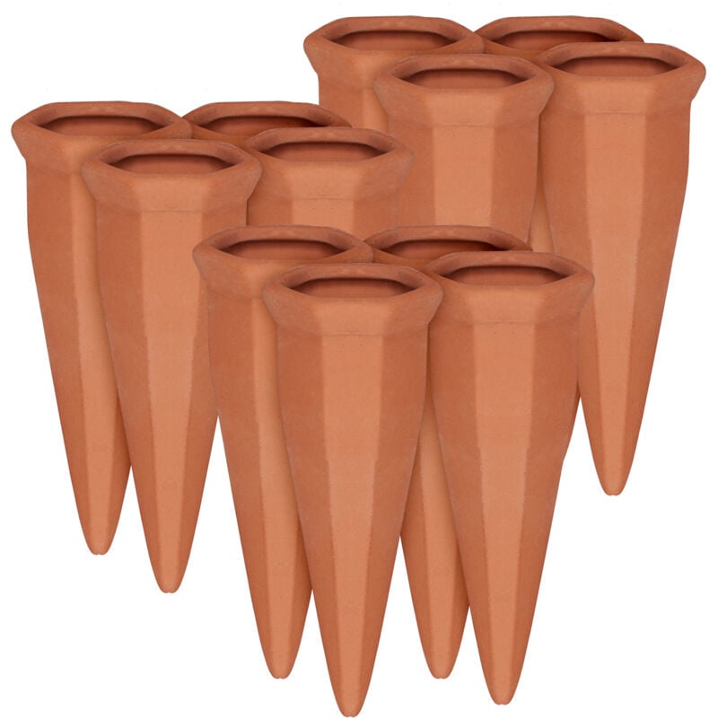 

Kit de riego automático, 12 dispensadores de agua, Terracota